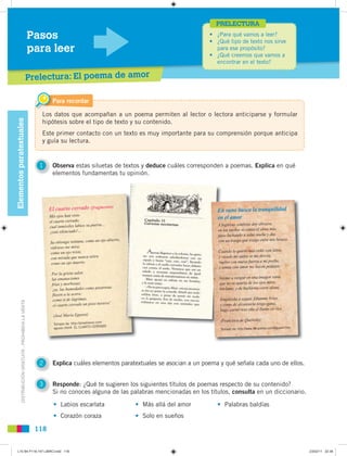 PRELECTURA
                                                         Pasos                                                 ...