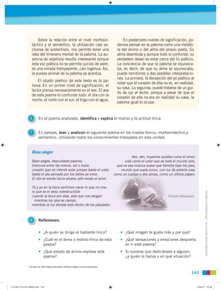 Sobre la relación entre el nivel morfosin-                            En posteriores niveles de significación, po-
       ...