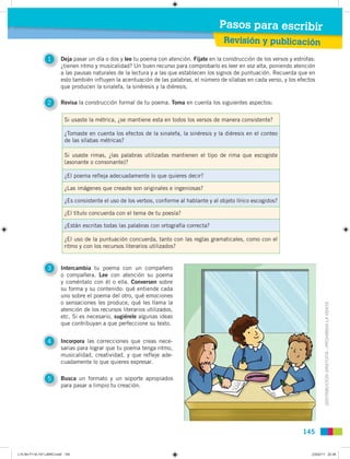 Pasos para escribir
                                                                                           Revisión y ...