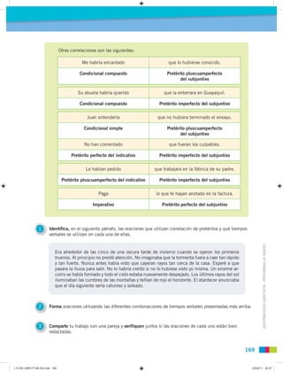 Otras correlaciones son las siguientes:

                                             Me habría encantado                 ...