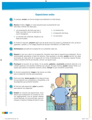 Exposiciones orales

                                                1    En parejas, escojan uno de los ensayos que elabo...