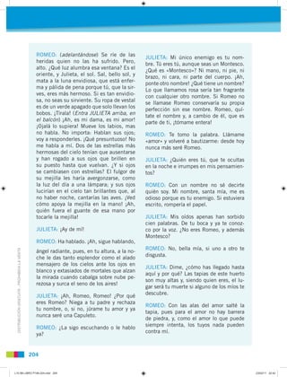 ROMEO: (adelantándose) Se ríe de las
                                                                                     ...