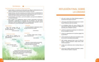 105104
REFLEXIÓN FINAL SOBRE
LA UNIDAD
1.	 ¿Por qué la técnica de la Mesa Redonda propicia la
convivencia entre grupos humanos?
2.	 ¿Crees que la vida de Marcucho terminó con su muerte
natural? Reflexiona sobre esta realidad.
3.	¿La versatilidad artística de Leoncio Martínez (Leo)
como escritor, humorista, caricaturista, se refleja en su
obra Marcucho, El Modelo? Comenta.
4.	 ¿Cuál fue tu experiencia al participar en la elaboración
de una antología de cuentos?
5.	 ¿Cuál es la importancia de la primera página de
un periódico?
6.	 ¿Cómo interpretas esta afirmación: El periódico escolar
es la voz de la comunidad de aprendizaje?
7.	 ¿Qué ventajas representa para ti que en tu libro de
Lengua y Literatura aparezcan campos léxicos sobre
sistemas operativos?
8.	 ¿Cuáles son las diferencias entre el software libre y el
no libre?
9.	 ¿Crees que el análisis gramatical desarrolla tu pensa-
miento reflexivo? Razona tu respuesta.
Hay muchos tipos de cuentos, entre los cuales se encuentran:
	 Cuento realista: se caracteriza por la descripción que refleja la cotidianidad del ser. No
falsifica la realidad, pero la proyecta desde el propio yo del autor.
	 Cuento de horror: nace de la atracción por el misterio, el terror y lo sobrenatural. Su
temática aborda la muerte, lo macabro, hechos alucinantes, los cuales se cruzan en la
historia. Este tipo de relato busca suscitar los miedos en el lector.
	 Cuento fantástico: estos relatos, a partir de la realidad, construyen otras realidades en
un mundo de fantasía.
	Existe también una manifestación literaria narrativa denominada microcuento,
microrrelato o minicuento. Se caracteriza por ser brevísimo y de gran fuerza
expresiva. El sentido o esencia es sugerido o insinuado, puede responder a más de
una significación y será el lector quien la construye finalmente.
De la literatura...
Hasta el Infinito
Aquel señor pensaba tanto en
el Infinito, que una tarde se quedó
dormido y desapareció.
Gabriel Jiménez Emán
Relámpago
La noche persiguió al relámpago y fue la
luz que la iluminó por siempre.
El sueño de la virgen
Cuando dijo “sí”, tendida en el
pasto, descubrió que soñaba; pero, era
demasiado tarde.
Tomás Arrauz
Consumisión
	 El fósforo amaba tanto al fuego,
que se consumió en él.
El emigrante
¿Olvida usted algo? ¡Ojalá!
Luis Felipe Lomeli
Amor eterno
Cada año, el campo esperaba ansiosamente
a la lluvia que siempre le sembraba hijos y
ambos vivían plenos de felicidad.
Violeta Mendoza
Triste final
La garza amaba al espejo de agua de la sabana.
En él, satisfacía su narcisismo de verse bella. Pero el
verano, celoso, bebió las aguas y la garza, arrugada
de tristeza, murió temprano.
Violeta Mendoza
Violeta Mendoza
Violeta Mendoza
 