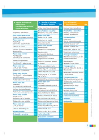 Vamos a compartir el conocimiento, los colores, las palabras.

El Ecuador ha sido, según el poeta Jorge Enrique Adoum “un país irreal
limitado por sí mismo, partido por una línea imaginaria”, y es tarea de
todos convertirlo en un país real que no tenga límites.

Con este horizonte, el Ministerio de Educación realizó la Actualización
y Fortalecimiento del Currículo de la Educación General Básica que
busca que las generaciones venideras aprendan de mejor manera a
relacionarse con los demás seres humanos y con su entorno y sobre
todo, a soñar con la patria que vive dentro de nuestros sueños y de
nuestros corazones.

Los niños y niñas de primero a tercer año van a recibir el libro de texto
en el que podrán realizar diversas actividades que permitirán desarrollar
sus habilidades. A partir de cuarto año, además del texto, recibirán un
cuaderno de trabajo en el que van a dibujar el mundo como quieren
que sea.

Estos libros tienen un acompañante para los docentes. Es una guía
didáctica que presenta alternativas y herramientas didácticas que
enriquecen el proceso de enseñanza-aprendizaje.

El Ecuador debe convertirse en un país que mire de pie hacia el futuro y
eso solo será posible si la educación nos permite ser mejores ciudadanos.
Es una inmensa tarea en la que todos debemos estar comprometidos,
para que el “Buen Vivir” sea una práctica cotidiana.

                                                Ministerio de Educación
                                                                  2011




                                                                            3
 