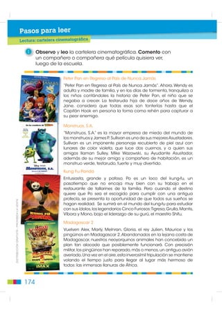 Pasos para escribir
                                                       Redacción y revisión: el cartel

1    Con todo lo que he aprendido sobre el uso de la Lengua, escribo
     el texto del cartel. Luego lo copiamos en una cartulina.




2   Utilizo esta ficha de autoevaluación para comprobar que mi cartel
    bien escrito.

                                                        1era     2da      3era
                      Indicadores
                                                      revisión revisión revisión

1. Tiene título.
2. Tiene subtítulo.
3. Las oraciones son claras.                                                             ',675,%8,Ï1 *5$78,7$  352+,%,'$ /$ 9(17$


4. Utilizo un vocabulario preciso.
5. Utilizo los adjetivos calificativos pertinentes.
6. Utilizo los adjetivos calificativos en género
   y número de forma correcta.
7. Utilizo correctamente el punto y seguido
   y el punto y aparte.
8. Utilizo “m” antes de “p”.
9. Cambio la “c” por “q” para los diminutivos.



                                                                              173
 