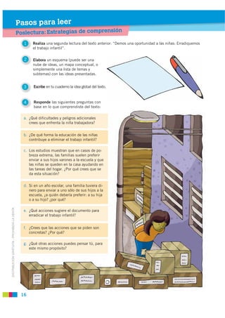 Pasos para leer
                                             Poslectura: Estrategias de comprensión
                      ...