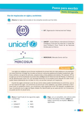 Pasos para escribir
                                                                                        Texto: Ortogra...