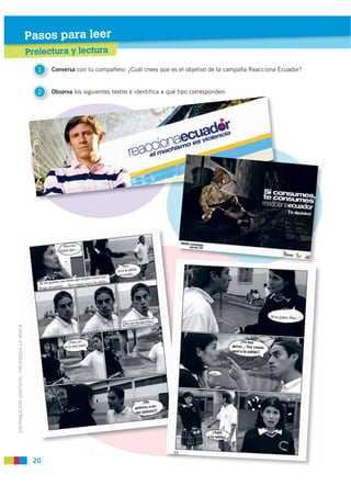 Pasos para leer
                                                        lectura
                                          ...