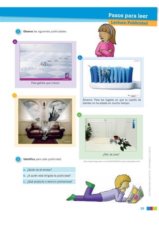 Pasos para leer
                                                                                         Lectura: Publicid...