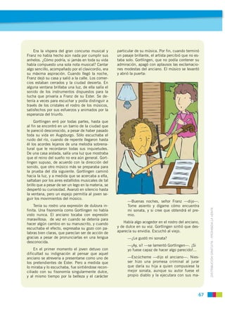 Era la víspera del gran concurso musical y        particular de su música. Por fin, cuando terminó
Franz no había hecho aú...