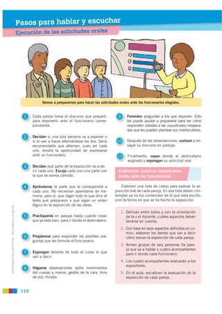 Pasos para hablar y escuchar
                                             Ejecución de las solicitudes orales




        ...