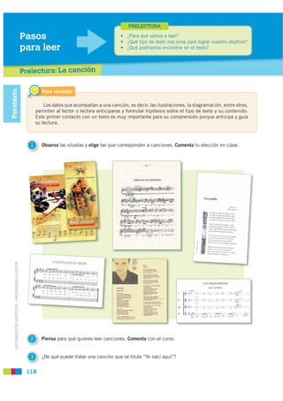 PRELECTURA

                                                Pasos                                          • ¿Para qué vam...