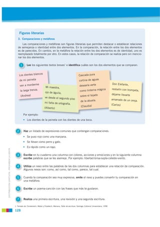 Figuras literarias
                                                3. Comparaciones y metáforas
                          ...