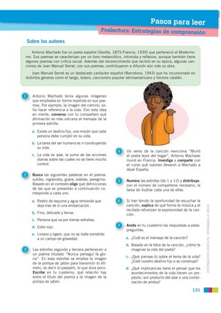 Pasos para leer
                                                 Poslectura: Estrategias de comprensión

    Sobre los aut...