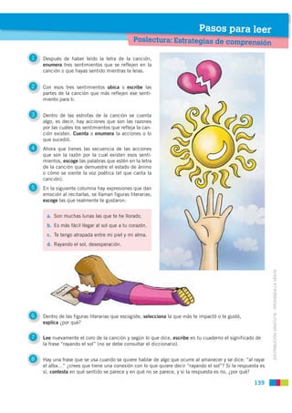 Pasos para leer
                                               Poslectura: Estrategias de comprensión

1   Después de habe...