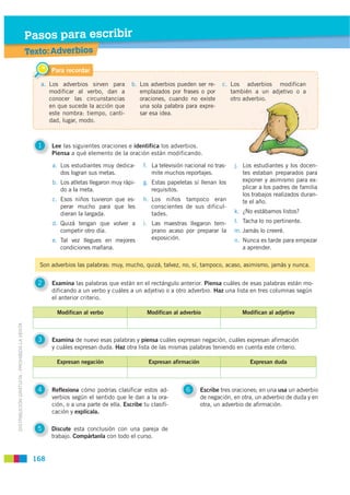 Pasos para escribir
                                             Texto: Adverbios

                                       ...