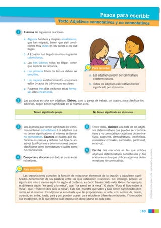 Pasos para escribir
                                  Texto: Adjetivos connotativos y no connot
                          ...