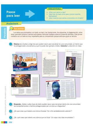 PRELECTURA
                                                Pasos                                                     • ¿Pa...