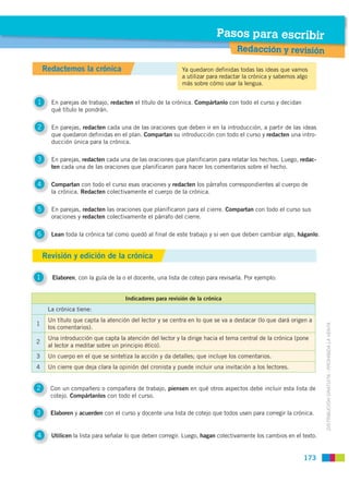 Pasos para escribir
                                                                                Redacción y revisión

...
