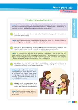 Pasos para leer
                                                                                          Poslectura



  ...