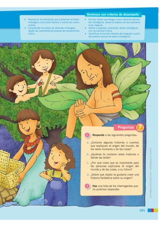 Destrezas con criterios de desempeño
       •   Reconocer los elementos que conforman el relato       •       Escribir tex...