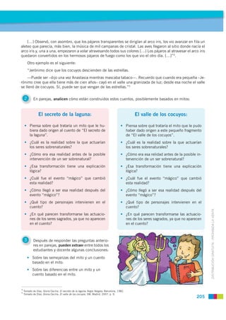 […] Observó, con asombro, que los pájaros transparentes se dirigían al arco iris, los vio avanzar en fila un
aleteo que pa...