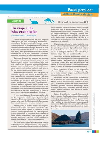 Pasos para leer
                                                                                 Lectura: Crónica de viaje...