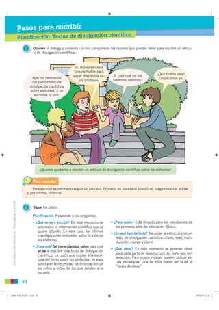 Pasos para escribir
                                                                                                      ...