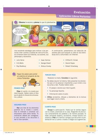 Evaluación
                                                                                         Aplicación: Libros Par...