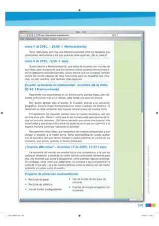 enero 7 de 2010, – 18:00 I Mentorambiental
                           Tiene razón Gaby, pero hay una diferencia sensible e...