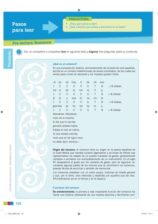 PRELECTURA
                                                Pasos                                      • ¿Para qué vamos a ...