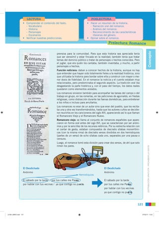 LECTURA                                                  POSLECTURA
                   • Comprender el contenido del texto...