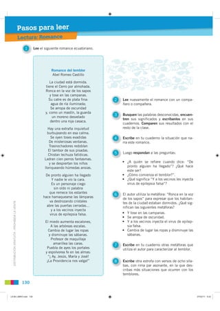 Pasos para leer
                                               Lectura: Romance

                                         ...