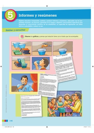 5     Informes y resúmenes
                                                     Objetivo educativo: Comprender, analizar y...