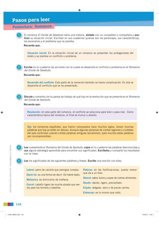 Pasos para leer
                                               Poslectura: Romance

                                      ...