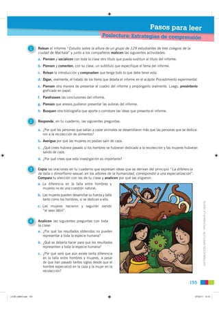Pasos para leer
                                                                   Poslectura: Estrategias de comprensión
...