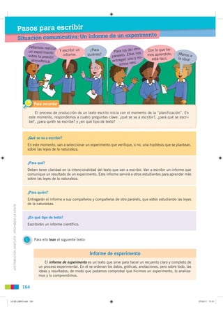 Pasos para escribir
                                                                                        experimento
  ...