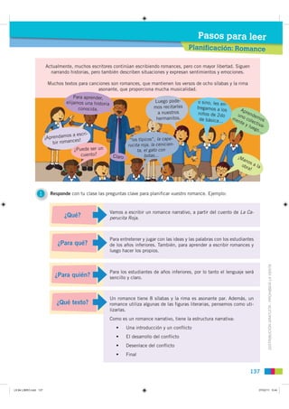 Disfrutar de la lectura y narración de para leer
                                                                      Pas...