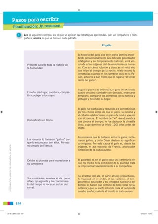 Pasos para escribir
                                               Planificación: Un resumen
                             ...