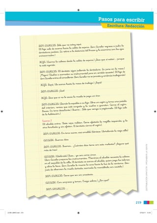 Pasos para escribir
                                                                                              Escritur...