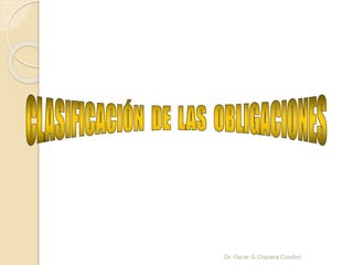 Dr. Oscar G Chipana Condori
 