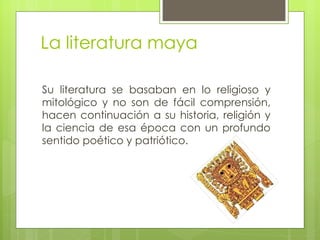 literatura precolombina