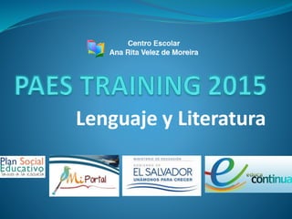 Lenguaje y Literatura
 