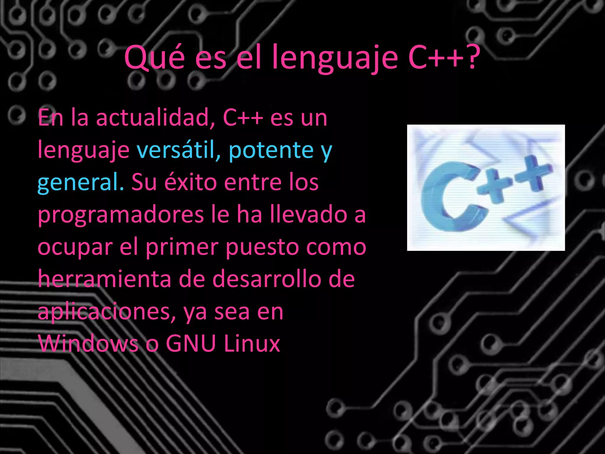 Lenguaje de-programacion-c++ | PPTX