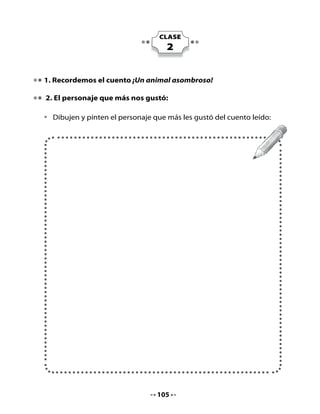 ¡Ahora piensa y responde!

•   ¿Para qué me sirvió leer este texto?
•   ¿De qué se alimenta el ornitorrinco?
•   ¿Te gusta el ornitorrinco? ¿Por qué?

Palabra clave




                    R	 	        	     									 				r

4. A pintar y formar sílabas




R
•   Pinta la R con el color que más te guste.
•   Junta la letra con las vocales y forma sílabas.


                                             a

                                             e

                                             i

                                             o

                                             u


                                    107
 