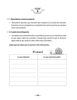 4. Creemos otro poema

•   Junto a tu grupo, reemplaza al caracol por otro animal y crea un poema. Aquí
    tienes un ejemplo, pero debes crear un nuevo poema con otro animal.


                                El elefante
                         ¡Miren qué hermosa trompita,
                              la del señor elefante!
                            Es muy larga y blandita
                           como un bastón elegante.


•   Revisa el poema con un compañero de tu grupo y pide ayuda a tu profesora
    para corregirlo. Luego, reescribe tu poema y colócalo en un muro de la sala,
    junto a los otros.

                  Escribe aquí la estrofa creada por tu grupo.




                                      164
 
