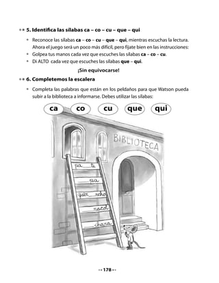 CLASE
                                      6


1. ¡A cantar y bailar se ha dicho!

•   Recuerda junto a tus compañeros y compañeras La canción de los cocodrilos.
    Cántenla y báilenla con ritmo de rap.


    Dibuja un cocodrilo:




    Escribe su nombre:




                                      180
 