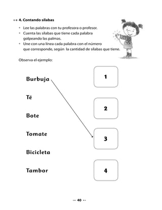 . Palabras y más palabras

•   Juega con tu curso a Un dos tres… más palabras con t…
•   Escribe una palabra que recuerdes del juego con la letra t y con la
    letra b.




Mi Bitácora de Aprendizaje

•   Piensa y responde:


                 En esta
             unidad aprendí:                 Lo que más me gustó:




       Me sirve para:




                                   2
 