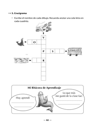 3. Escribamos la F

•   Mira el dibujo del delfín. Imita el movimiento del agua cuando da un
    salto.




                                   64
 