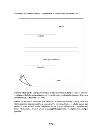 CIERRE
5. Dibujemos y pintemos


  •   Lee las palabras y dibuja solo aquellas que contienen ca - co - cu - que - qui.




            foca                      bosque                      corbata




         mosquito                     ensalada                      cuna



Mi Bitácora de Aprendizaje



             Hoy aprendí :



             Esto me servirá para :




                                          177
 